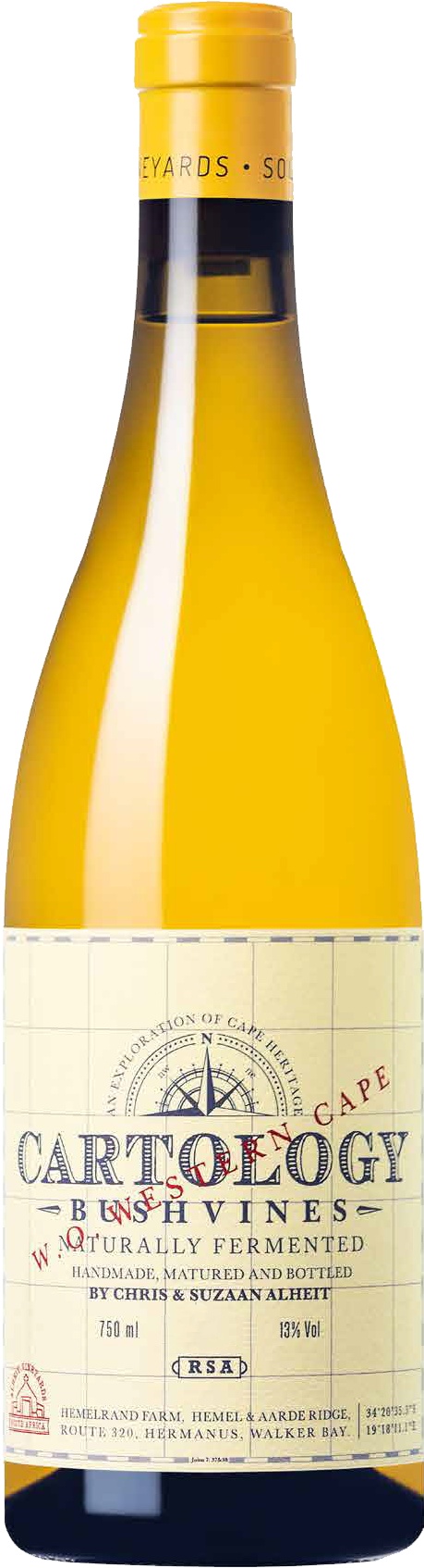 2023 Cartology Bush Vines, Alheit Vineyards, Western Cape