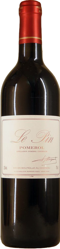 2024 Château Le Pin, Pomerol bottle shot.