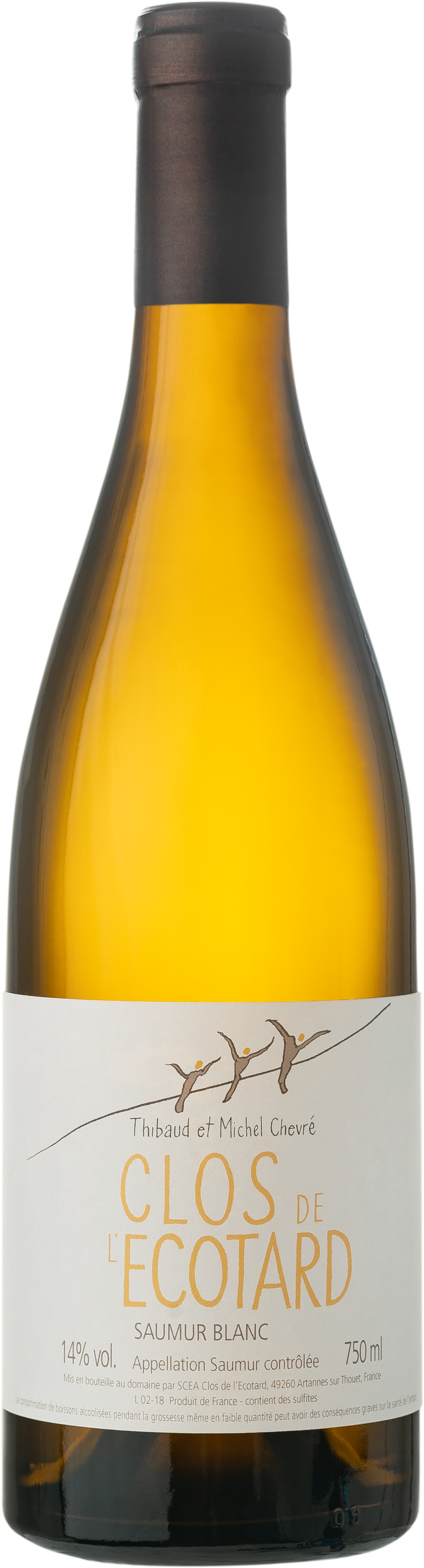 2021 Clos de L'Ecotard Saumur Blanc, Thibaud & Michel Chevré