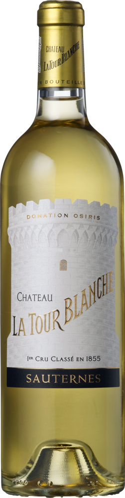 2021 Château La Tour Blanche, Cru Classé Sauternes bottle shot.