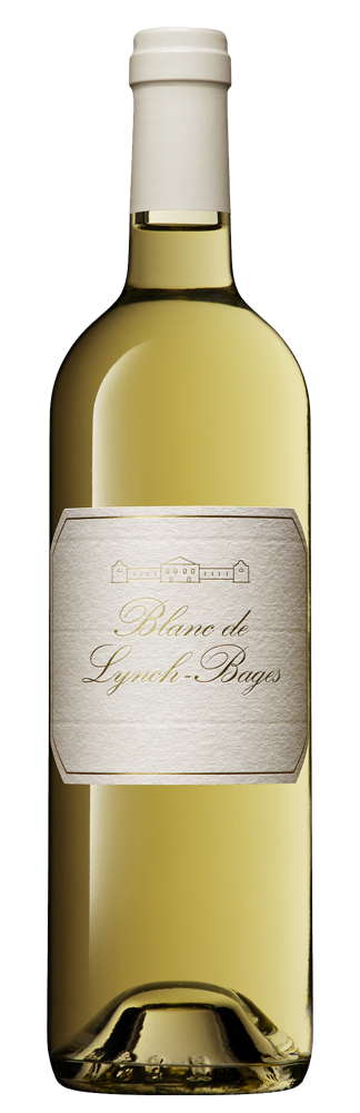 2020 Blanc de Lynch Bages, Chateau Lynch Bages, Pauillac bottle shot.