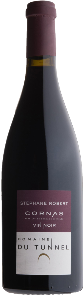 2022 Cornas Vin Noir, Domaine du Tunnel bottle shot.