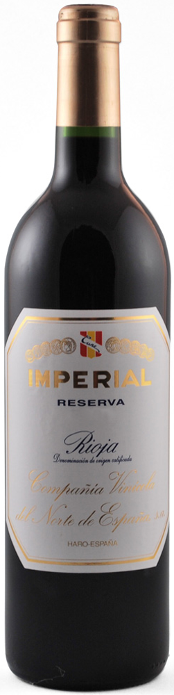 1995 Imperial Reserva, CVNE, Rioja bottle shot.
