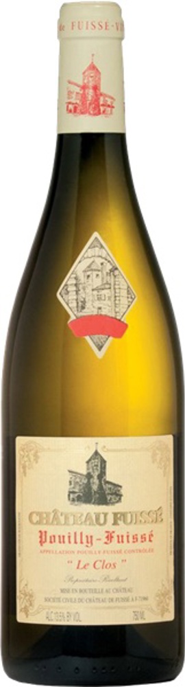2016 Pouilly-Fuissé Le Clos, Château Fuissé bottle shot.