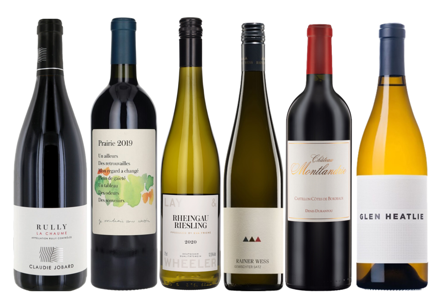 Lay & Wheeler Women in Wine Mixed Case bottle shot.