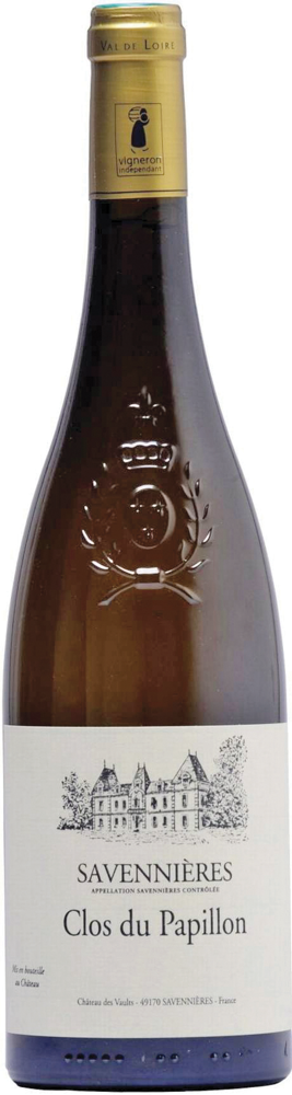 2022 Savennières Clos du Papillon, Domaine du Closel bottle shot.