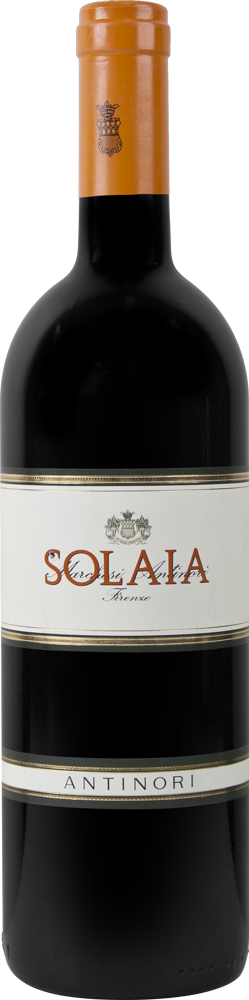 2021 Solaia, Antinori, IGT Tuscany bottle shot.