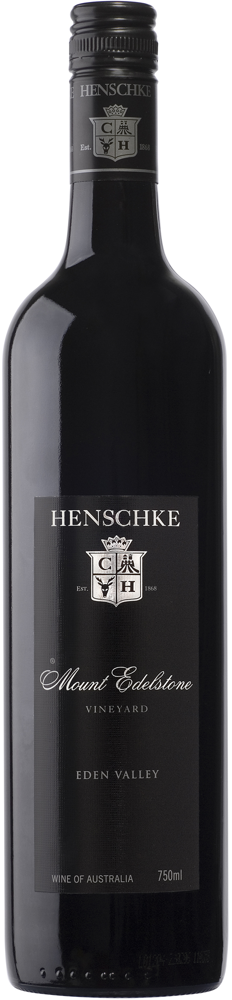 2021 Mount Edelstone, Henschke, Eden Valley bottle shot.