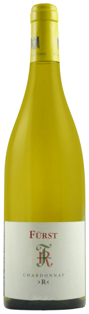2021 Chardonnay R, Fürst, Franconia bottle shot.