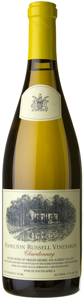 2024 Chardonnay, Hamilton Russell, Hemel-en-Aarde bottle shot.