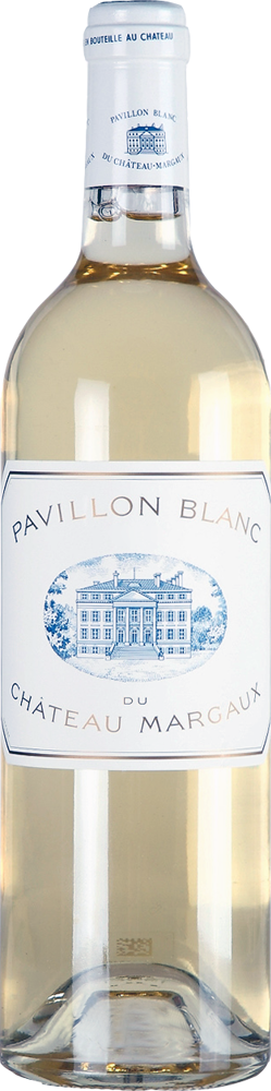 2023 Pavillon Blanc du Château Margaux, Margaux bottle shot.