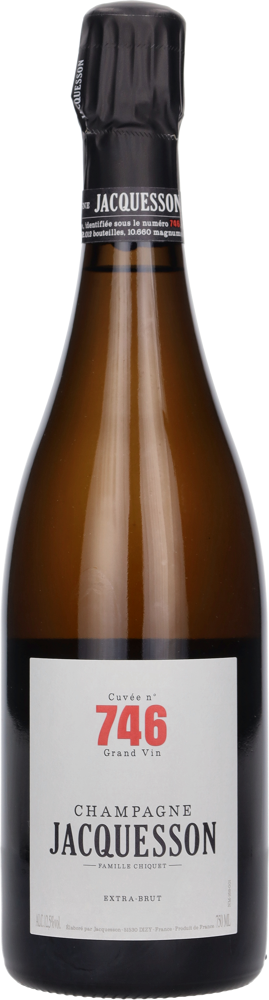 N/V Cuvée 746, Jacquesson bottle shot.