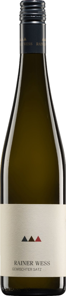 2021 Gemischter Satz, Rainer Wess, Kremstal bottle shot.