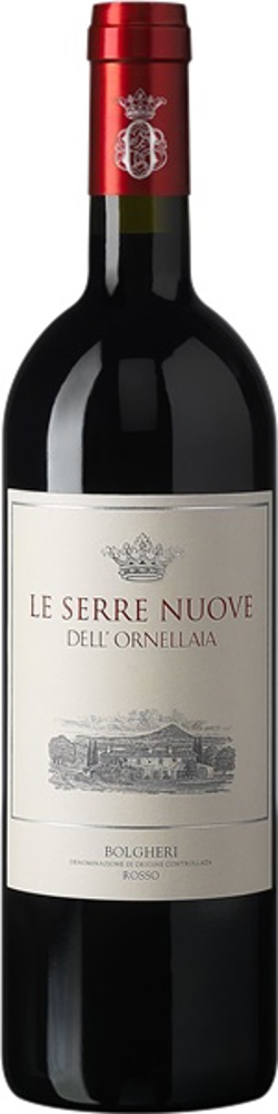 2021 Le Serre Nuove, Tenuta dell'Ornellaia, Bolgheri, Tuscany bottle shot.